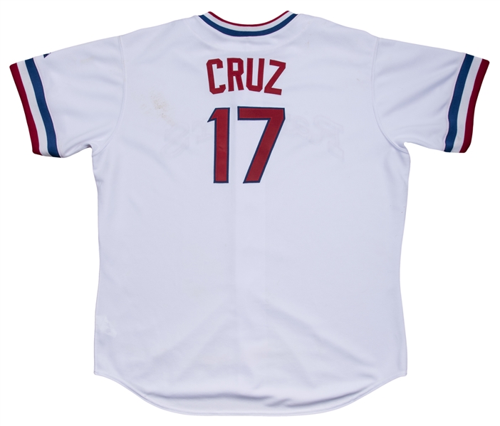 Lot Detail - 2012 Nelson Cruz Game Used Texas Rangers 1972 Throwback Uniform  (MLB Authenticated)