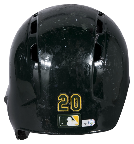 Game-Used Right Handed Helmet - Josh Donaldson - Authenticated