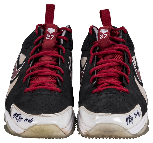 Lot Detail - 2014 Mike Trout Game Worn, Signed & Inscribed Nike Workout  Shoes From MVP Season (Anderson Authentics, JSA)