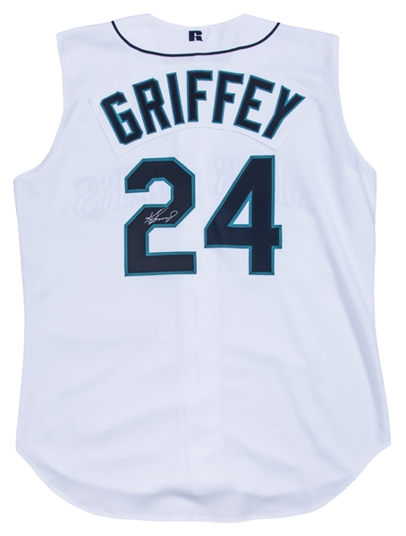 Lot Detail - Lot of (2) Ken Griffey Jr. Signed Seattle Mariners