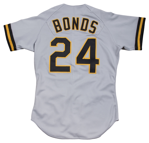 Lot Detail - Barry Bonds 1986 Pittsburgh Pirates BP Game Used