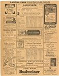 1927 Babe Ruth, Lou Gehrig & Tony Lazzeri Multi Signed New York Yankees Scorecard (JSA)