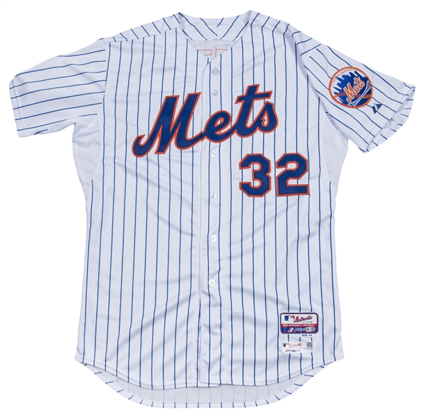 Lot Detail - 2015 Steven Matz Game Worn New York Mets Home Jersey