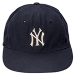 1961 Mickey Mantle Game Used New York Yankees World Series Cap (MEARS & Letter of Provenance)