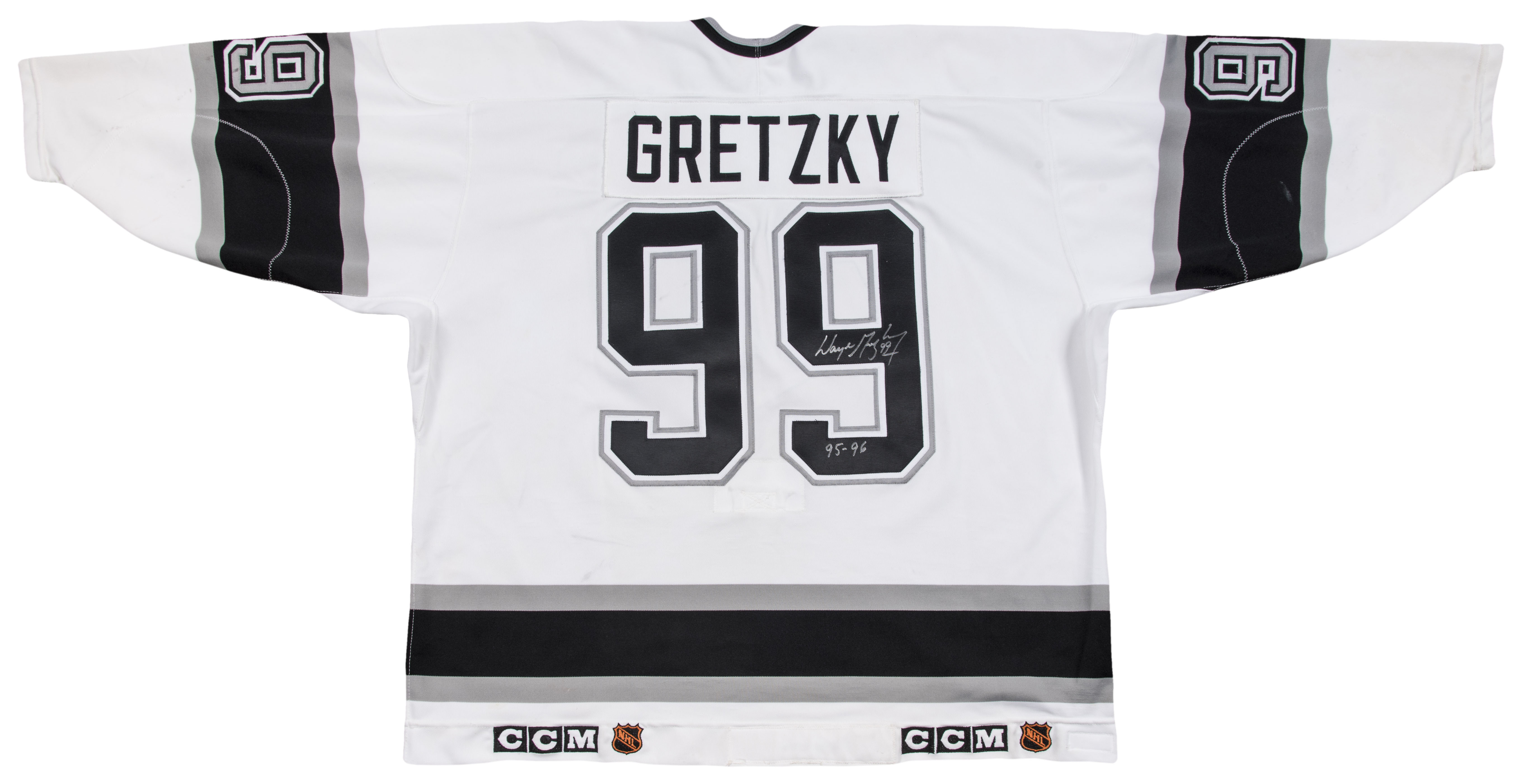 gretzky game worn jersey