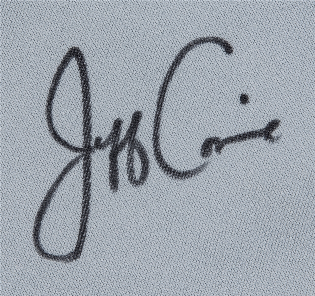 Jeff Conine autographed baseball card (Florida Marlins) 1996 Circa