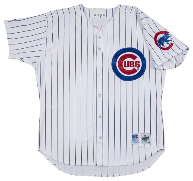 Sold at Auction: SAMMY SOSA SIGNED CHICAGO CUBS JERSEY