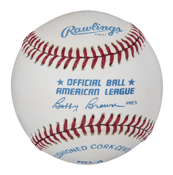 Ken Griffey Jr & Sr Dual Autographed American League Signed MLB  Baseball JSA COA
