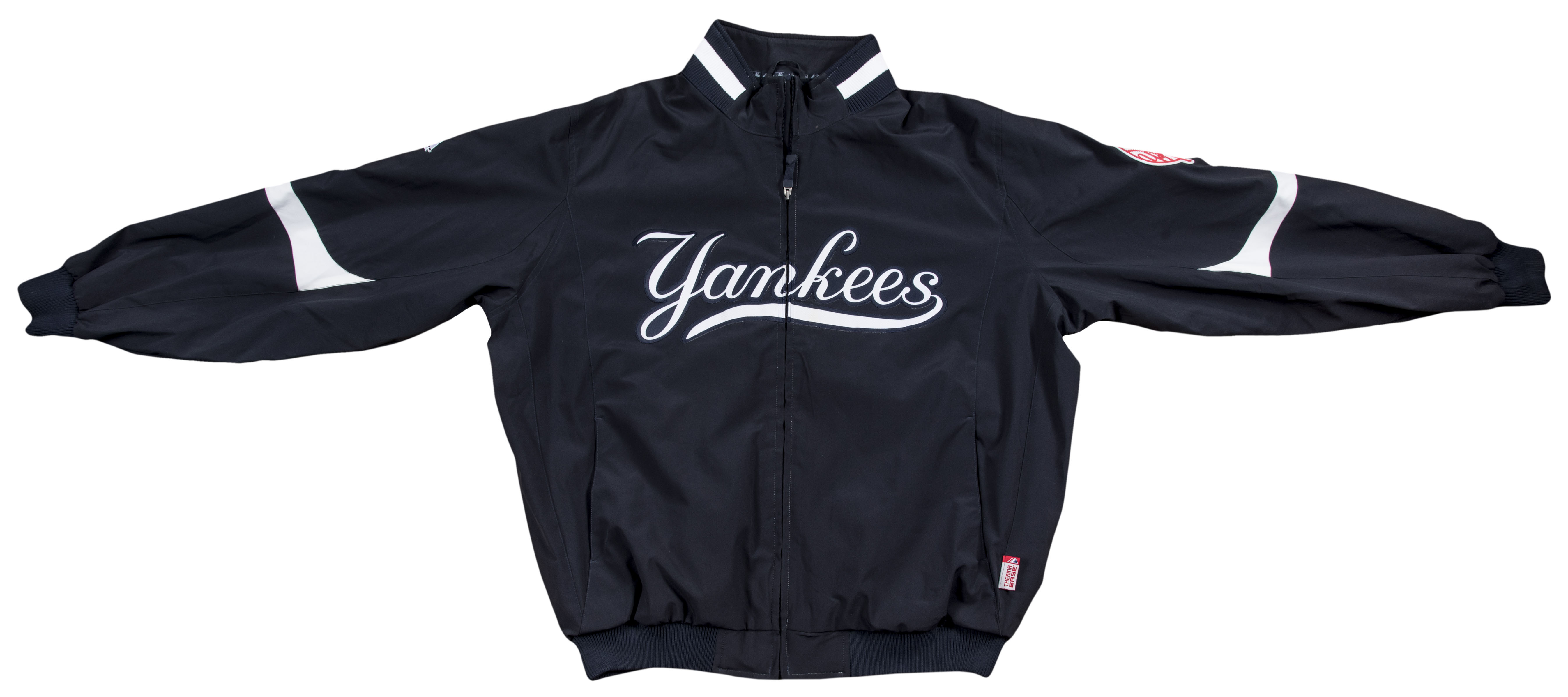 Lot Detail - 2010 Andy Pettitte Game Worn New York Yankees Jacket (MLB ...