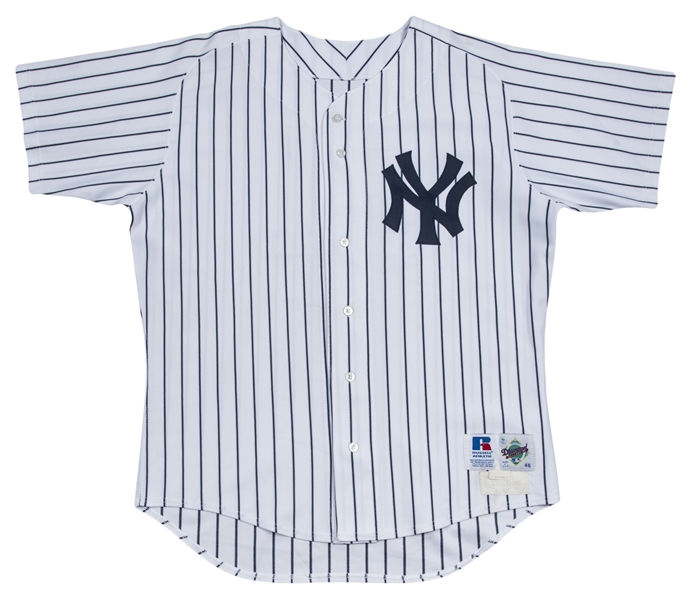 Lot Detail - 1997 Bernie Williams Game Used New York Yankees Home