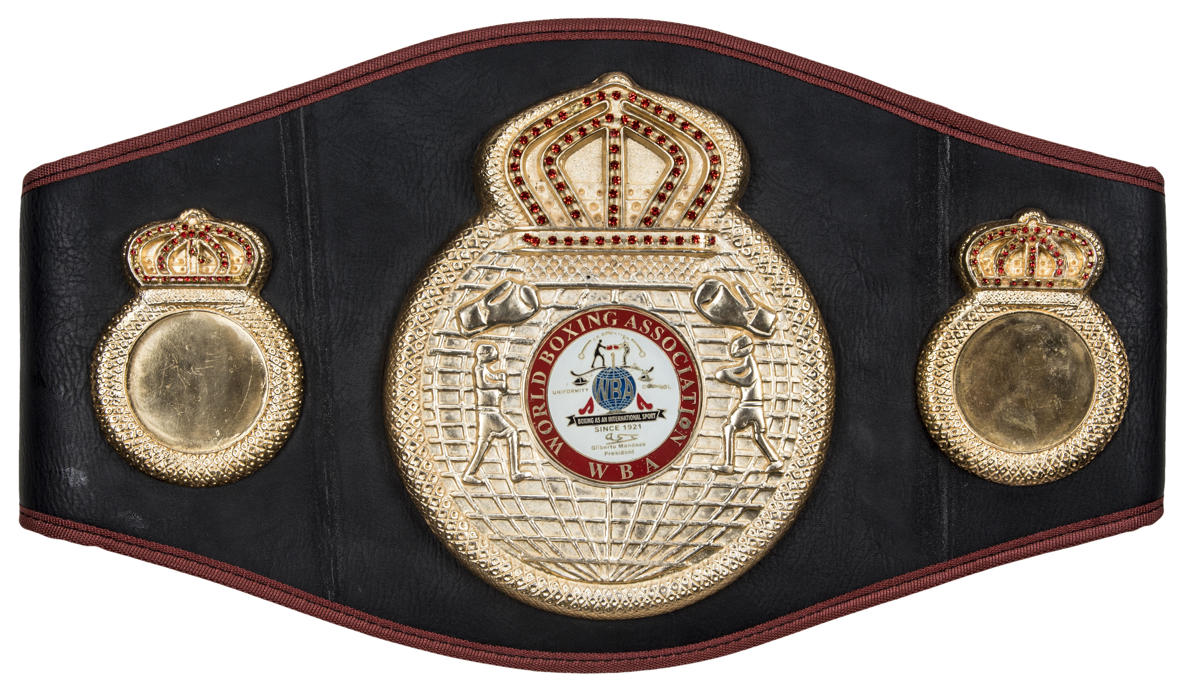 Lot Detail - Floyd Mayweather Autographed WBA World Championship Belt.