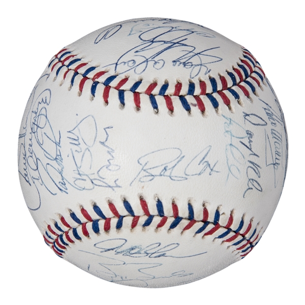Lot Detail - 1997 MLB All-Stars Team Signed OML Selig All-Star