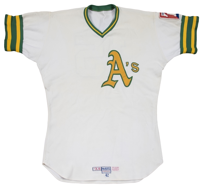 Lot Detail - 1976 Claudell Washington Game Used Oakland A's Home