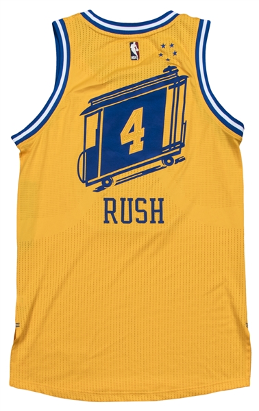 Lot Detail - 2015-16 Brandon Rush Game Used Golden State Warriors ...