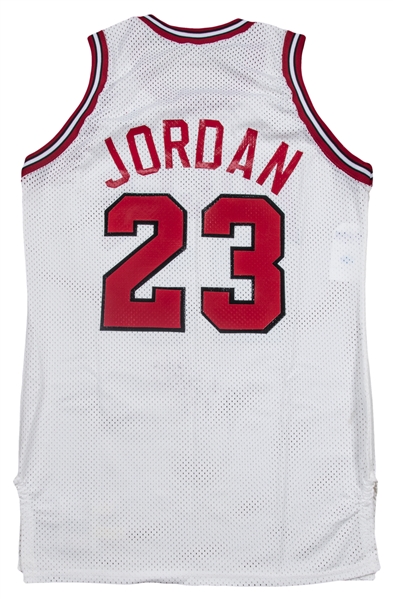 Lot Detail - 1988 Michael Jordan Game Issued & Signed All-Star Jersey  (Sports Investors Authentication & Beckett)