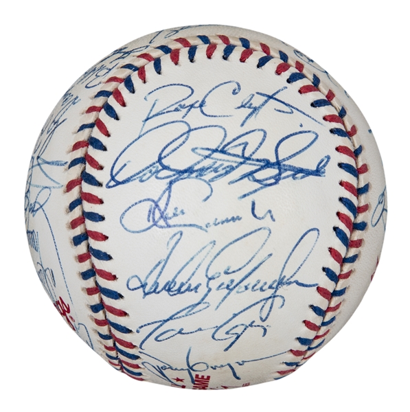 Lot Detail - 1997 National League All Star Team Signed Baseball