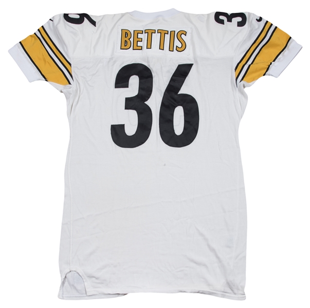 Lot Detail - 1999 Jerome Bettis Game Used Pittsburgh Steelers Road 