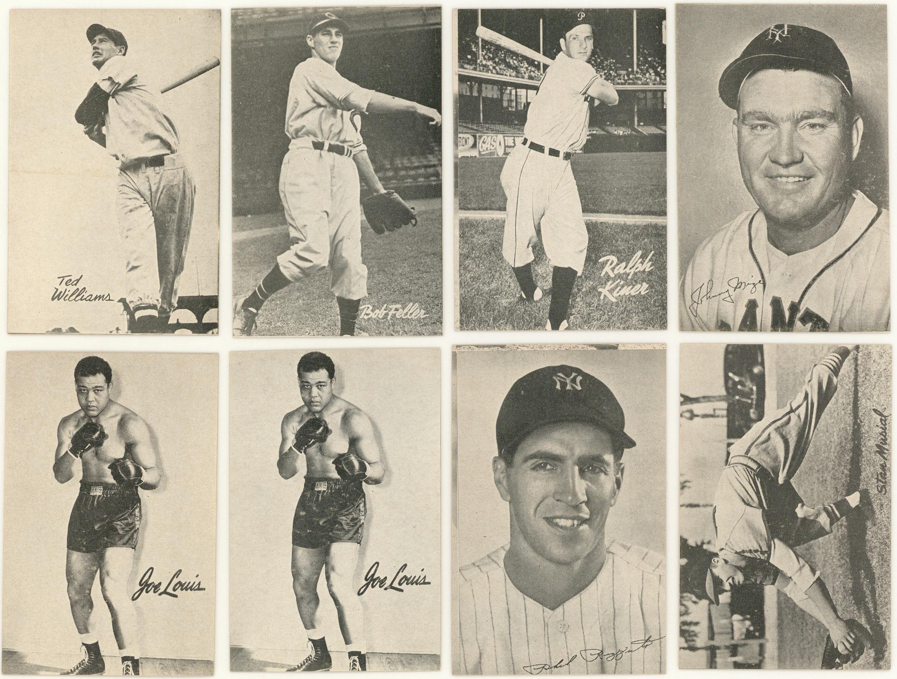 Lot Detail - 1947 Bond Bread Collection (22) Including Williams, Musial ...