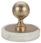1963 All-CHSAA Tournament Team Trophy Presented To Lew Alcindor (Abdul-Jabbar LOA)