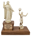 1963 La Salle Alumni Basketball Festival Champions Trophy Presented To Kareem Abdul-Jabbar (Abdul-Jabbar LOA)