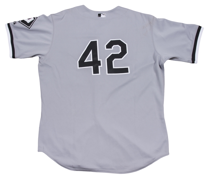 Lot Detail - 2009 Jim Thome Game Used Chicago White Sox Road Jersey Used on  4/15/09 - Jackie Robinson Day (MLB Authenticated)