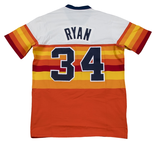 Houston Astros 1982 Nolan Ryan Cream Alternate MLB Baseball Jersey