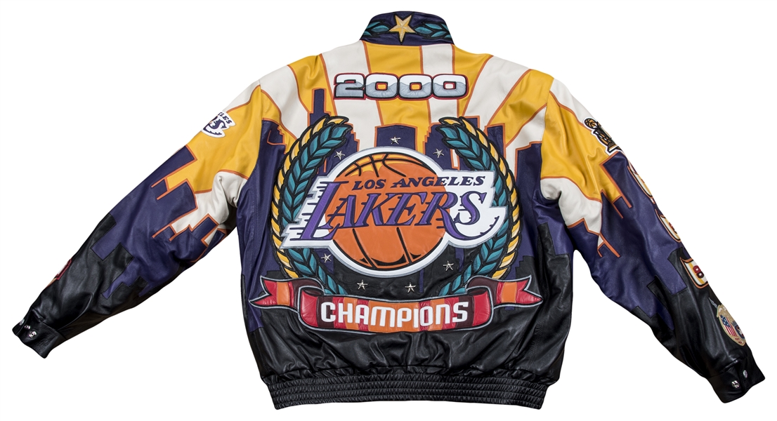 Lot Detail - 2000 Los Angeles Lakers NBA Champions Custom Jeff Hamilton ...
