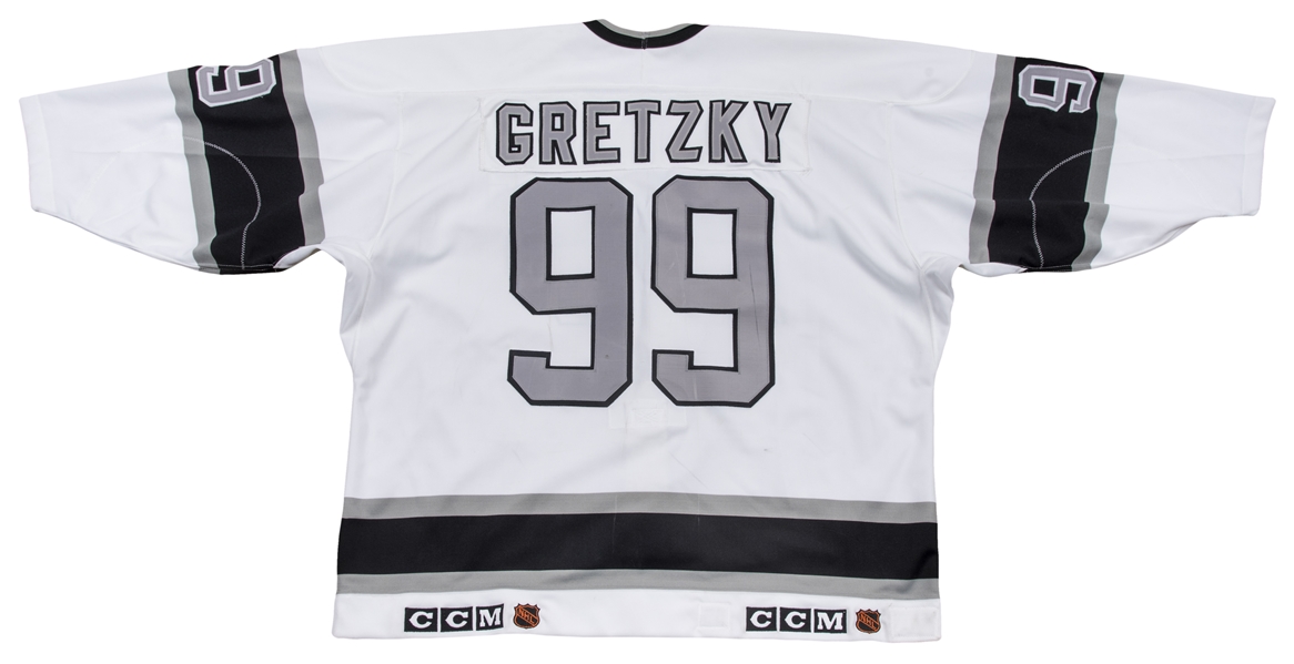 Wayne Gretzky White Los Angeles Kings Autographed 1999 All-Star Game Jersey  with 1999 All-Star