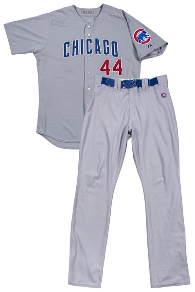 Anthony Rizzo Chicago Cubs 150th Anniversary Baseball Jersey - Grey