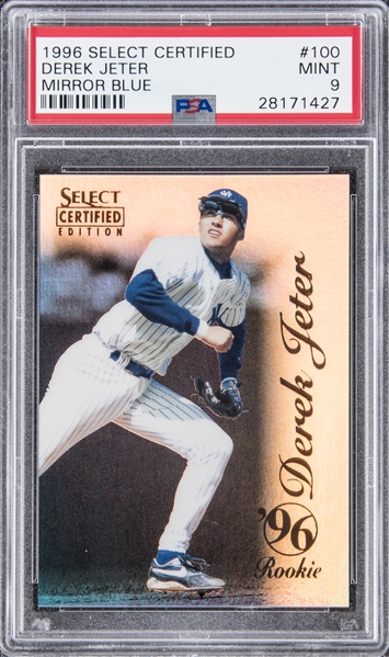 CSG-certified Derek Jeter Rookie Card Foils the Competition