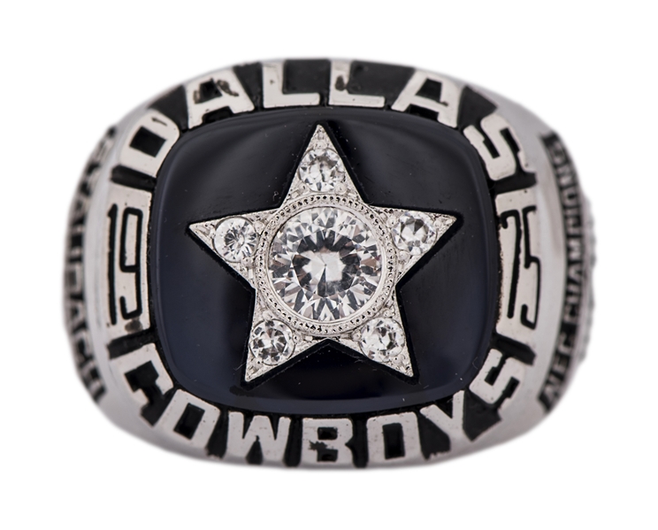 Lot Detail - 1975 Dallas Cowboys NFC Championship Ring - Salesman Sample  (Staubach)