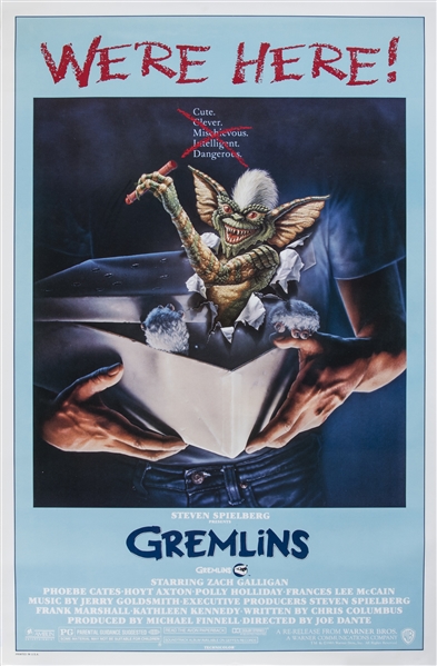 Lot Detail Lot Of 8 Original Movie Posters Featuring Gremlins