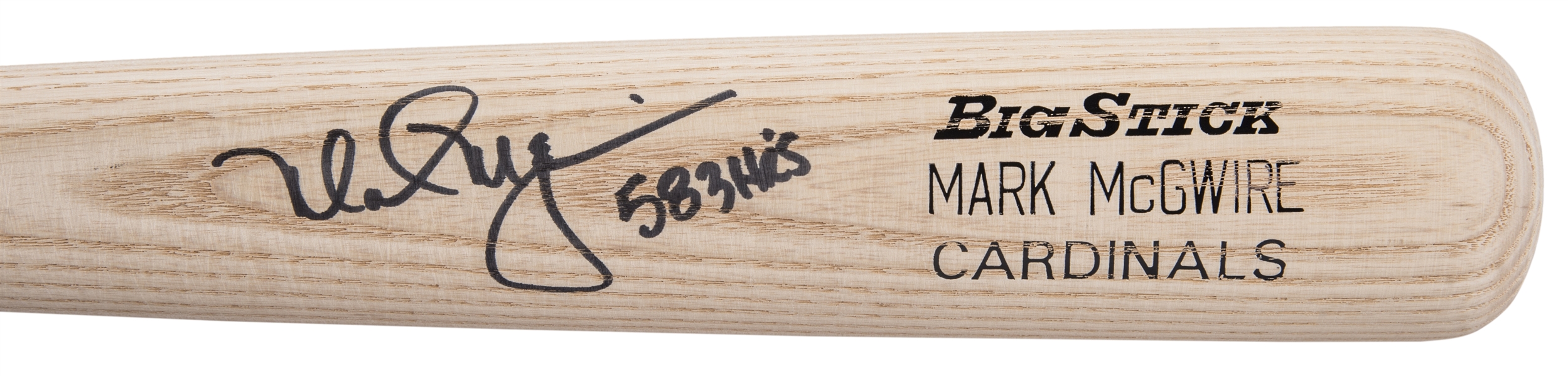 Lot Detail - Lot of (3) Mark McGwire Signed & 583 HRs Inscribed St. Louis  Cardinals Home & Road Jerseys & Rawlings MAC25 Model Bat (JSA)