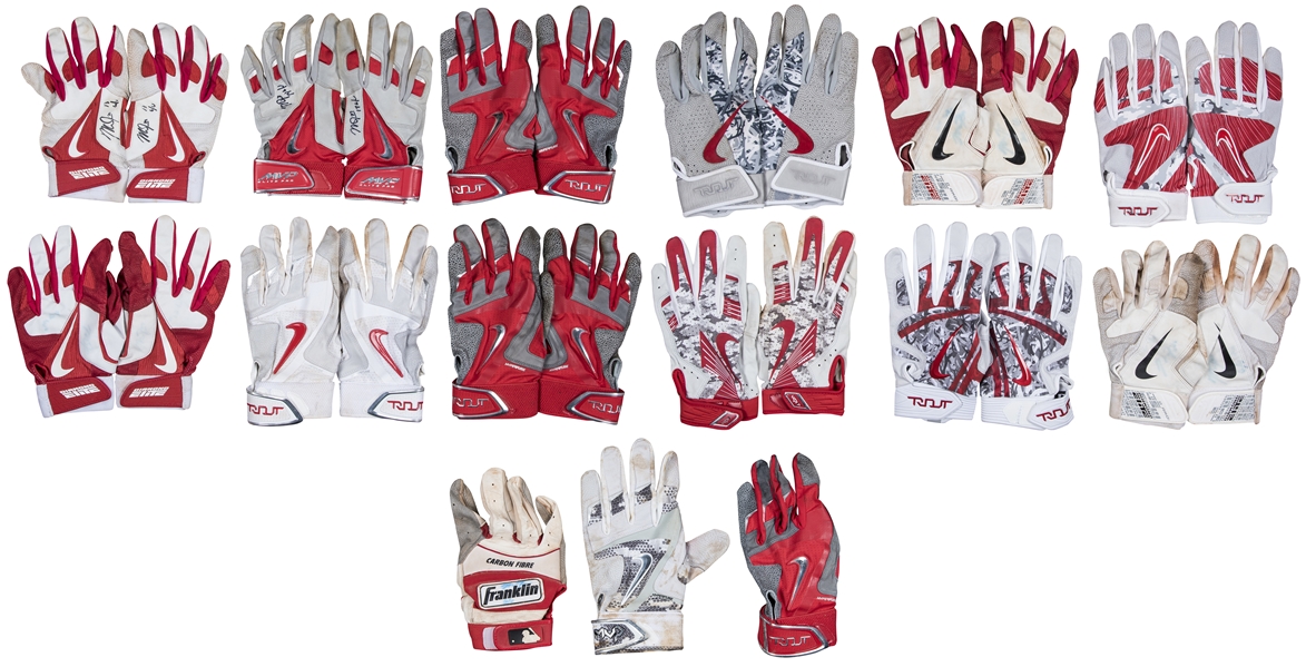 nike mike trout batting gloves