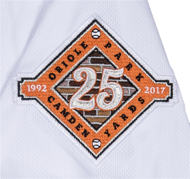 Lot Detail - 2017 Manny Machado Game Used & Signed Baltimore Orioles Orange  Alternate Jersey Used on 9/23/2017 (MLB Authenticated & Beckett)
