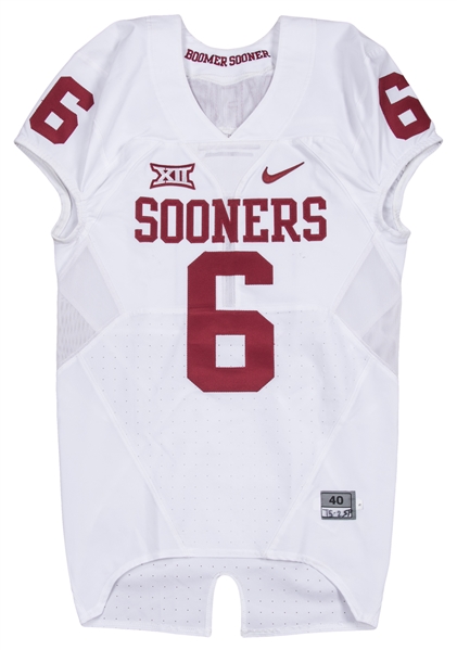 baker mayfield game jersey