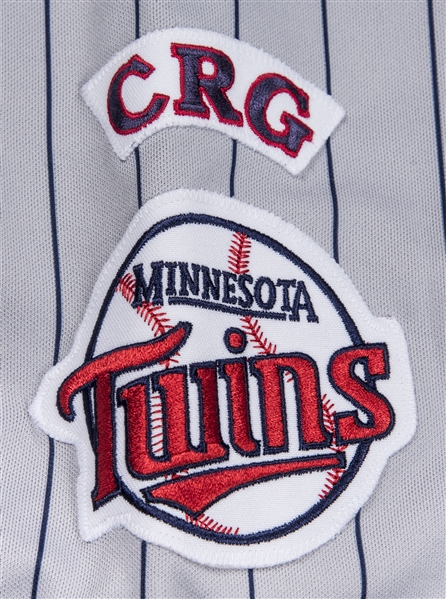 Lot Detail - 2000 David Ortiz Game Used & Signed Minnesota Twins Road Jersey  (Sports Investors Authentication & JSA)