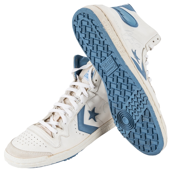 Michael Jordan's UNC Basketball Converse Sneakers Are Up For Auction – Robb  Report