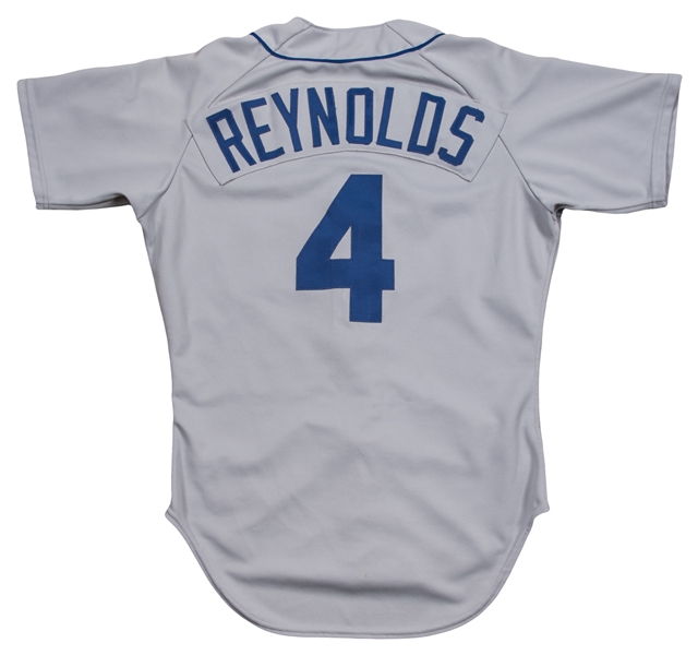 Lot Detail - 1987 Harold Reynolds Game Used Seattle Mariners Road Jersey  (MEARS A10)