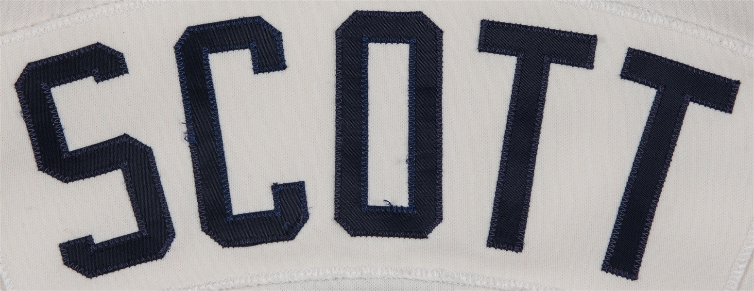Lot Detail - 1988 Mike Scott Houston Astros Game Worn Autographed Cream  Jersey (MEARS LOA, MLB Authentication holo)*JSA*