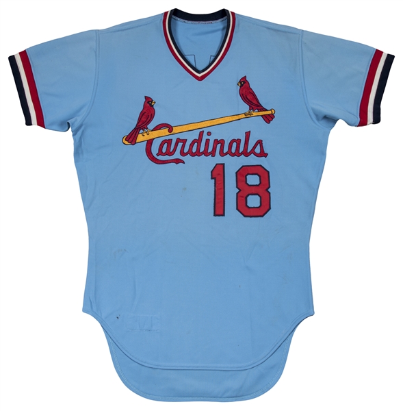 Lot Detail - 1981 Gene Tenace St. Louis Cardinals Game-Used Jersey