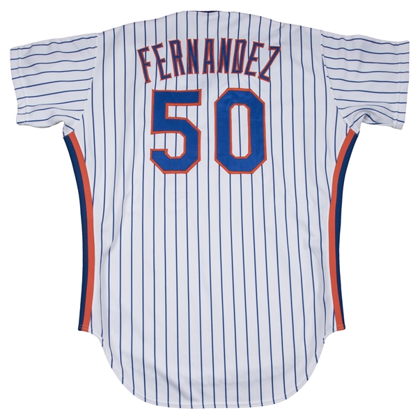 Lot Detail - 1987 Sid Fernandez Game Used New York Mets Home Jersey