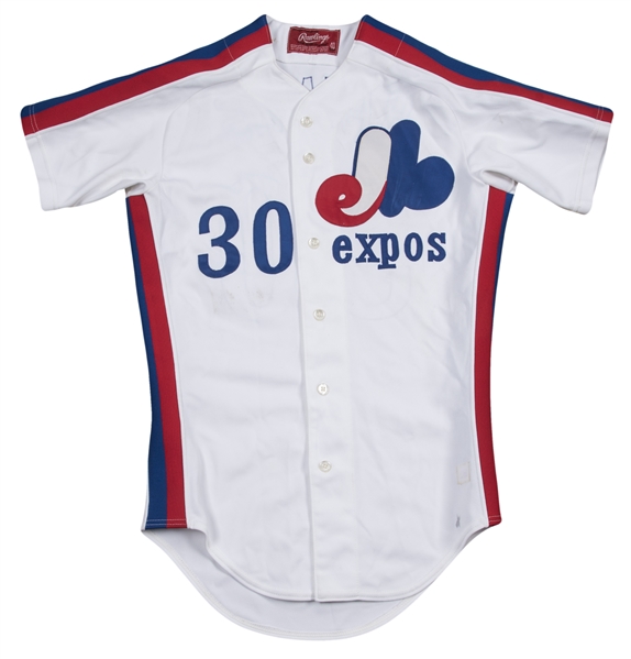 Lot Detail - 1983 Tim Raines Game Used Montreal Expos Home Jersey