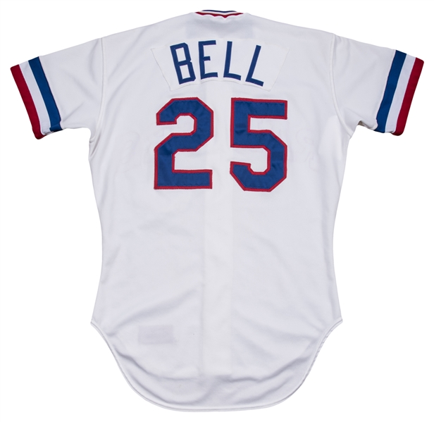 1983 Buddy Bell Game Worn Texas Rangers Jersey - Rare One-Year