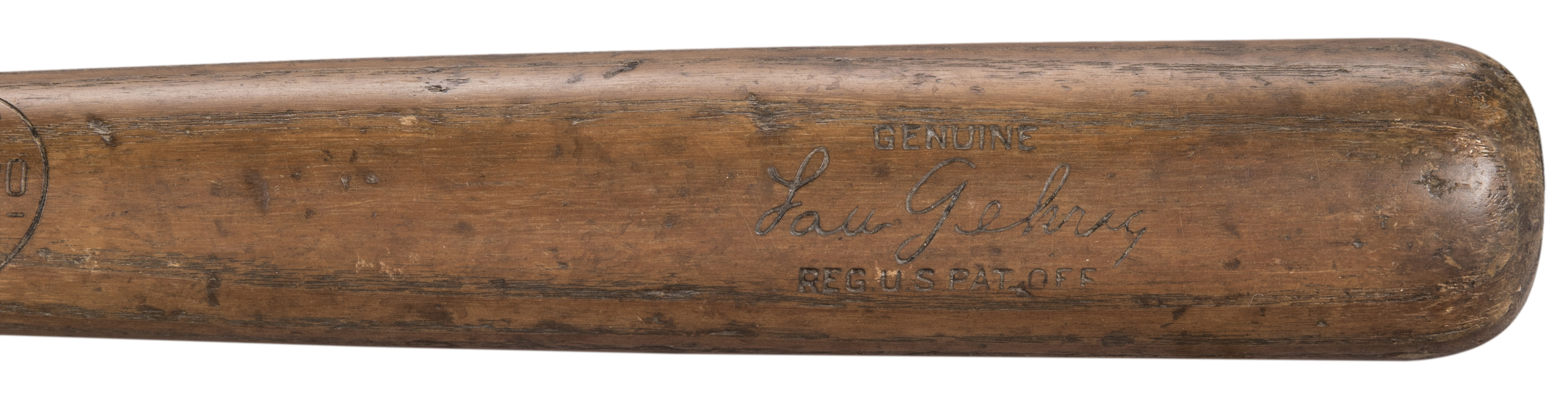 Lot Detail - 1928-1930 Lou Gehrig Game Used Hillerich & Bradsby Pre ...