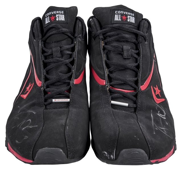 2010 Dwyane Wade Game Worn, Signed Miami Heat Shoes - Jordan