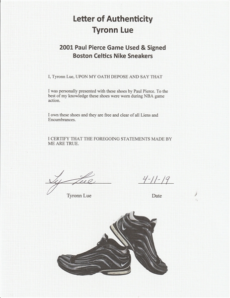 Paul Pierce Autographed “Boston Celtics NBA Champion” 11×14 – KBK Sports