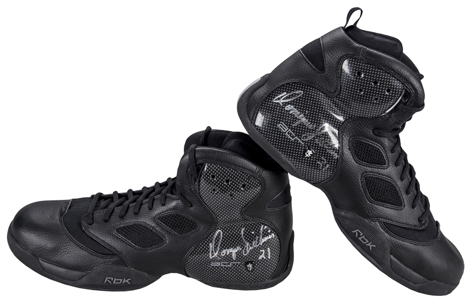 Lot Detail - Dominique Wilkins Atlanta Hawks Game-Used & Autographed  Sneakers (JSA)