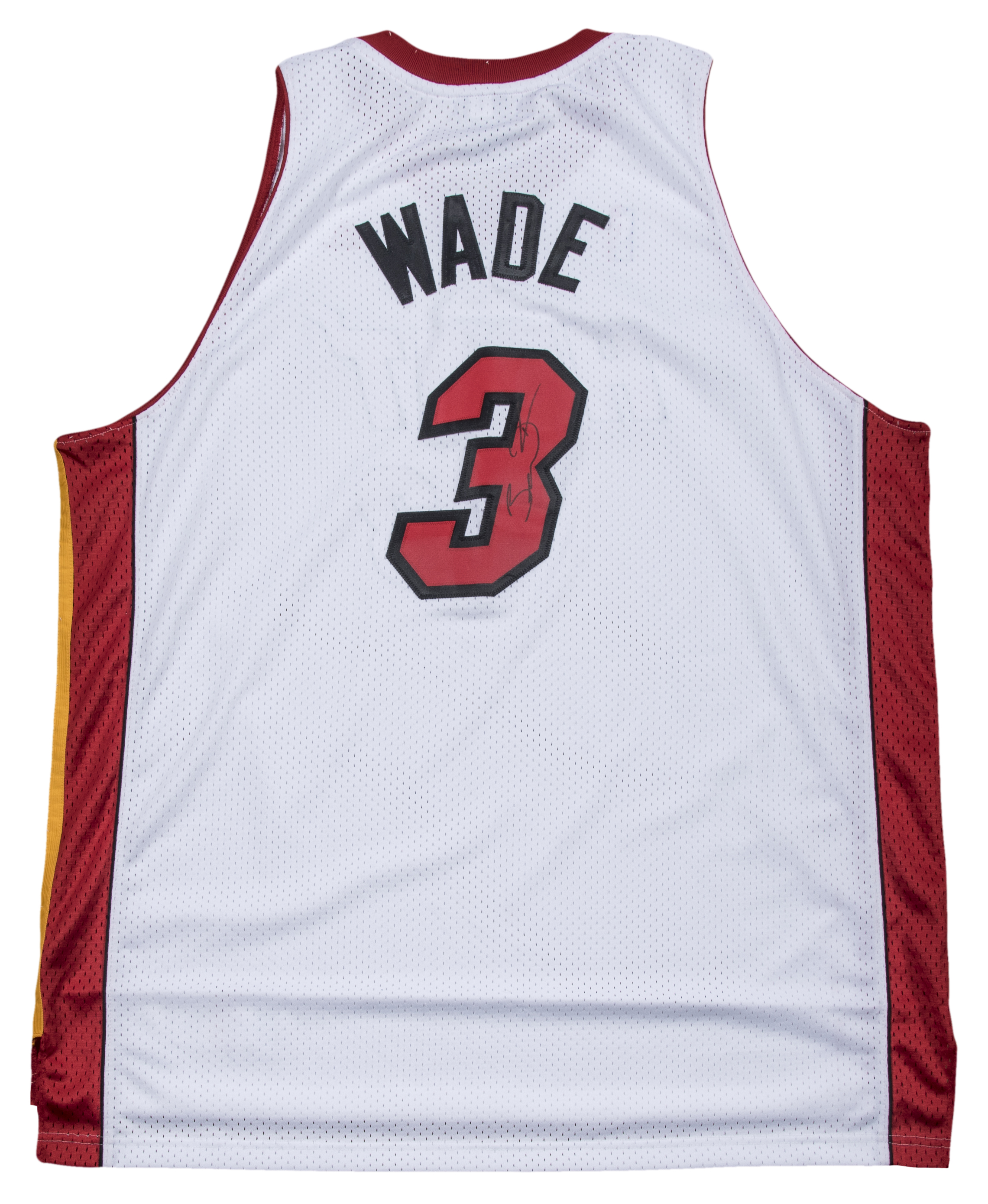 Lot Detail - Dwyane Wade Signed Miami Heat Home Jersey (Player LOA & JSA)