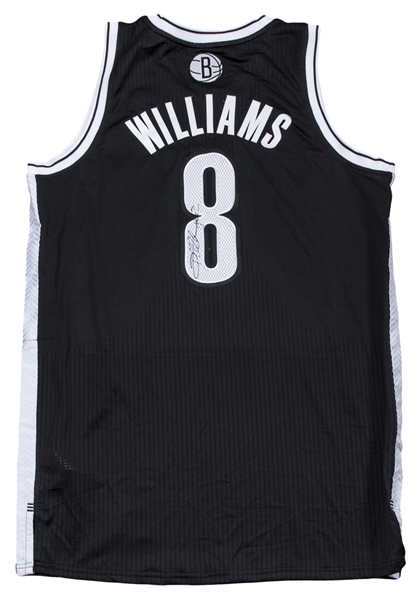 Deron Williams Autographed Brooklyn Nets Swingman Jersey (JSA
